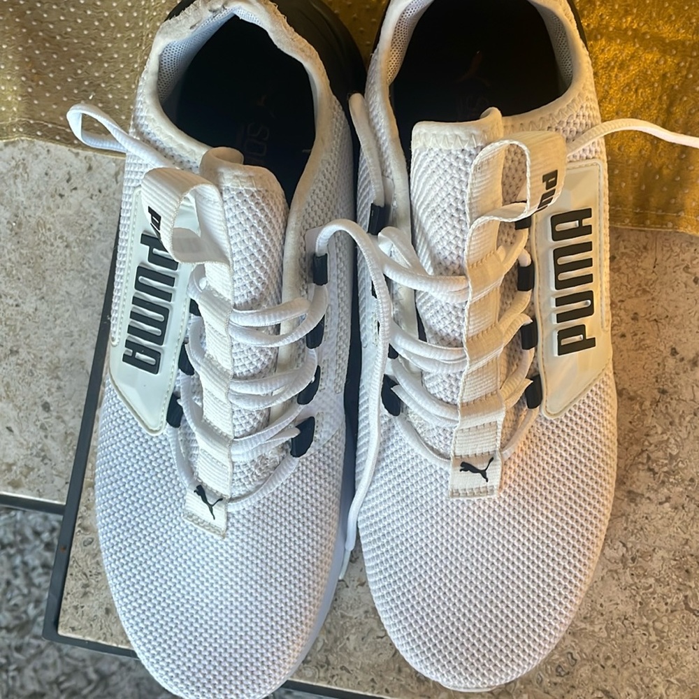 Puma Retaliate Tongue 'Black White' used